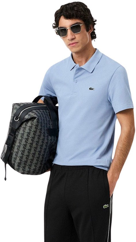 Lacoste Poloshirt Ademend Lichtblauw - Maat L - Heren
