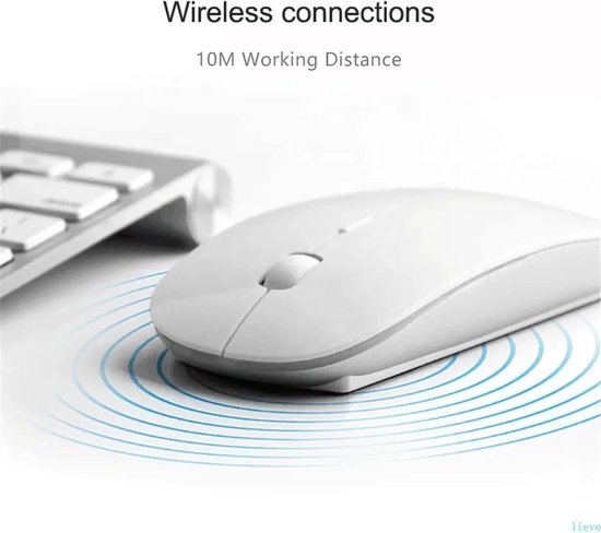 Bluetooth Muis Draadloos voor Laptop, PC en Mac - Silent Klik