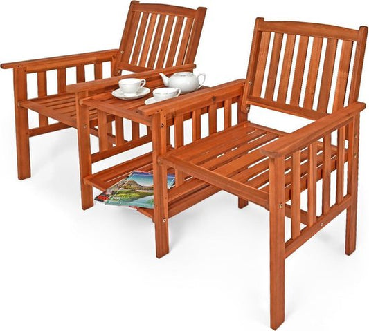 Casaria 2-Zits Tuinbank – FSC®-Gecertificeerd Acaciahout – 164 cm