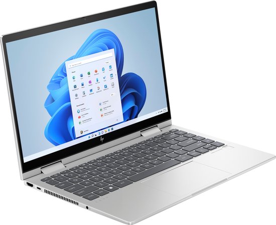 HP Envy x360 14-ES1013 - Intel Core Ultra 5 120U - 8GB - 512GB SSD - 14" Full-HD (1920x1080) 2-in-1 Touchscreen - Verlicht toetsenbord - Vingerprint Scanner - Win 11 Home - QWERTY