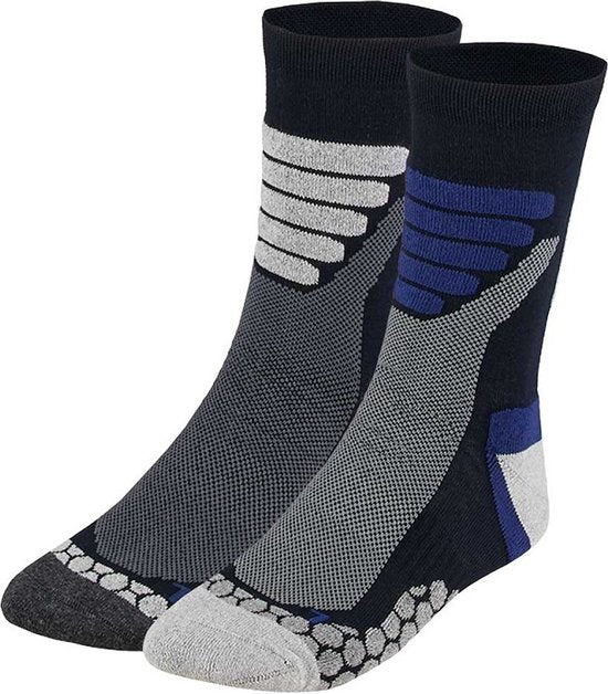 Xtreme Wandelsokken 2-pak - Unisex Synthetische sokken - Multi Blue