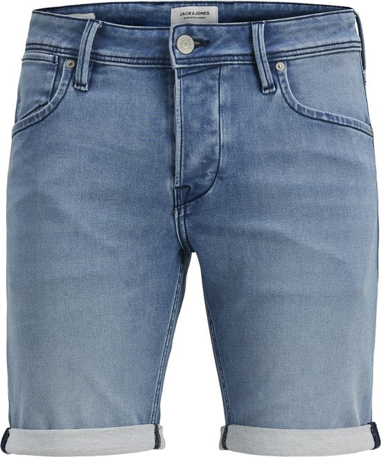 Jack & Jones - Heren Shorts Rick Dash Short - Blauw - Maat S