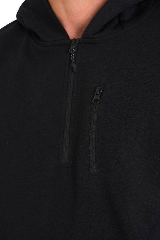 Mario Russo Trainingspak Achilles - Huispak - Joggingpak - Hoodie - Zwart - XXL