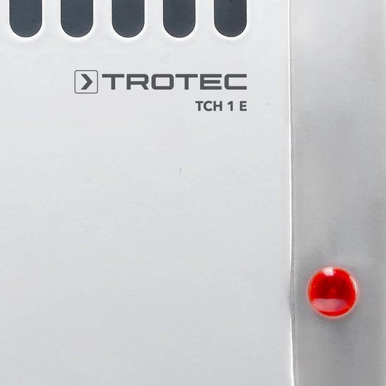 TROTEC Elektrische kachel - Convector - TCH 1 E - vorstbescherming - geluidloos - 450 Watt
