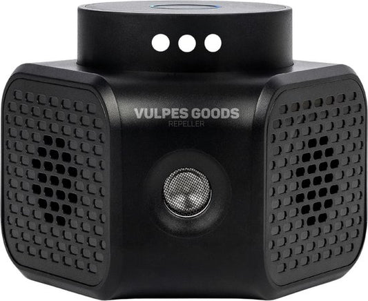 Vulpes Goods® Verjager - Muizenverjager - Ultrasone Verjager - Ongedierte Verjager Voor Binnen - Rattenverjager - Muizen Bestrijding - 360 graden & 4 modi - Pest Repeller - PRO Zwart