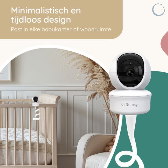Numsy Babyfoonhouder - Babyfoon houder - Flexibele Camera Houder - Baby Camera - Babyfoon Standaard