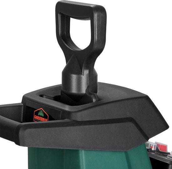 Gardebruk Hakselaar - Elektrisch 3100W 45mm Takdikte 60l - Groen