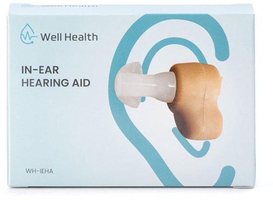 Wellhealth - Hoorapparaat inclusief batterijen - Hoorapparaat