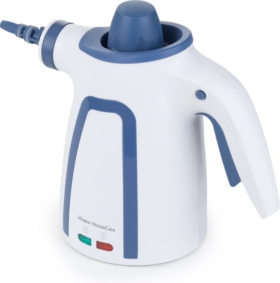 Vitapur Handstoomreiniger - Stoomreiniger - Vlekkenreiniger - Bekleding stoom reiniger - Reinigingsmachine - 900W - Wit