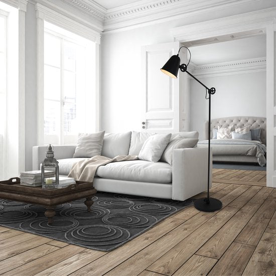 Vloerlamp Anne Lighting Dolphin - Zwart