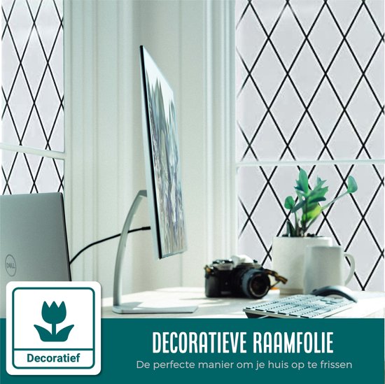 Homewell Raamfolie HR++ 70x300cm - Zonwerend & Isolerend - Statisch - Ruit
