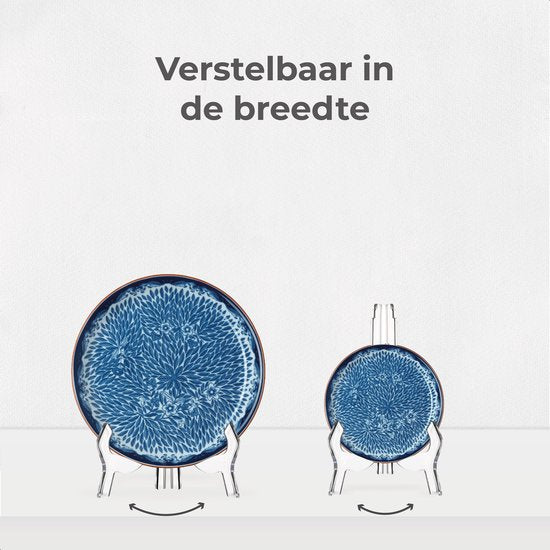 Luft - Bordenstandaard - Display - Transparant - Houder - Sierborden - Boeken - Hanger - Borden - Rek - Keukenkast