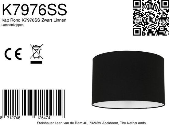 Lampkap Mexlite Kappen - Zwart