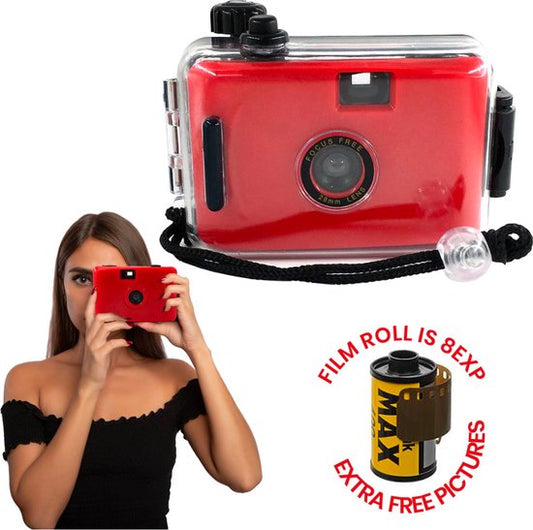 TibaGoods Wegwerpcamera - Met rol - Waterdicht - Analoge Camera - Kinder Camera
