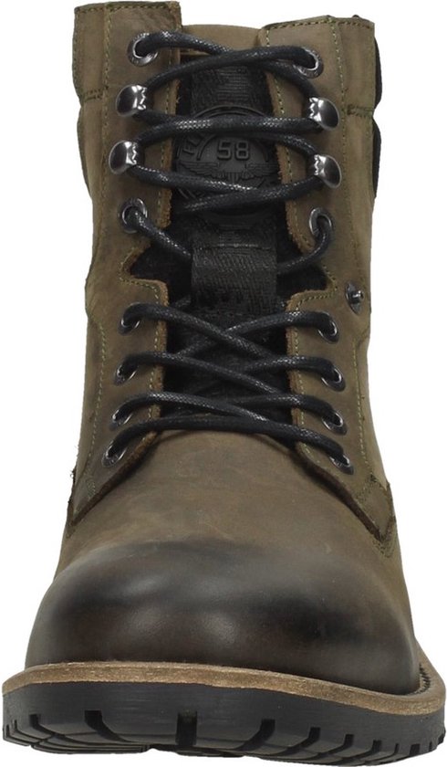 PME Legend - Heren Veterschoenen Cargotanker Khaki - Groen - Maat 44