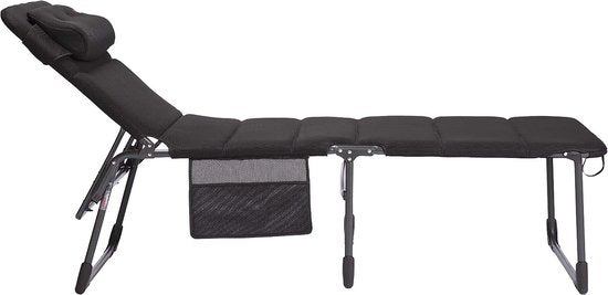 Crespo - Vouwbed - AP/363 - Air-Deluxe - Zwart