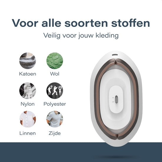 Reis strijkijzer - Mini stoomstrijkijzer - compact & draagbaar - Droog- & stoomfunctie - Travel