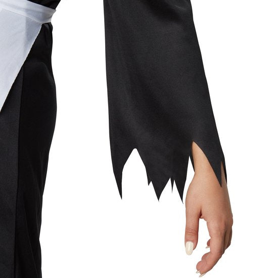 Dressforfun Griezelige heks XXL - verkleedkleding kostuum halloween verkleden feestkleding carnavalskleding carnaval feestkledij partykleding - 302234