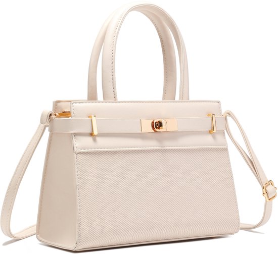 Aramae® - Handtas Dames - Crossbody Tas Dames - Schoudertas Dames - Cadeau voor Vrouwen - Wit