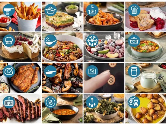 Philips 3000 Serie Airfryer NA330/00 – 6,2 L – Rapid Air Plus – Kijkvenster – Touchscreen