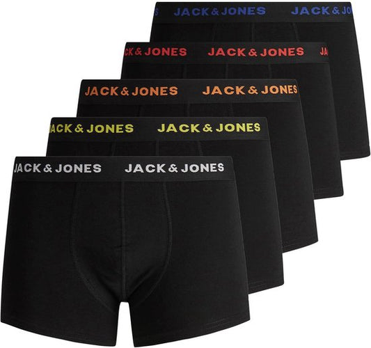 JACK&JONES JACBLACK FRIDAY TRUNKS 5 PACK LN Heren Onderbroek - Maat L