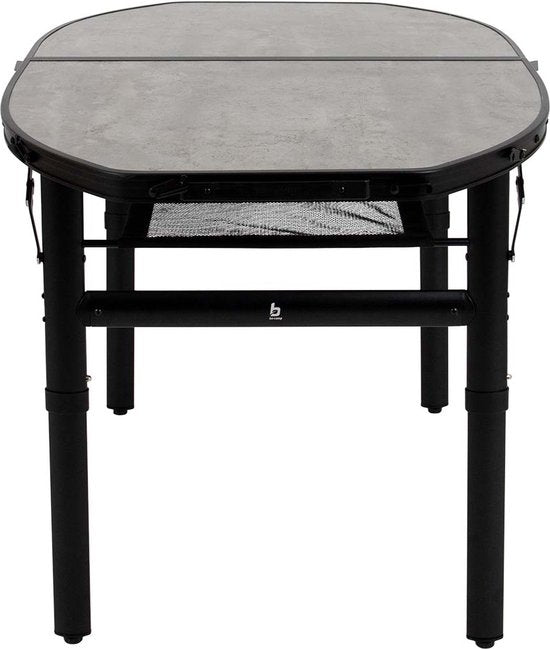 Bo-Camp - Industrial - Tafel - Northgate - Ovaal - Koffermodel - 100x70 cm