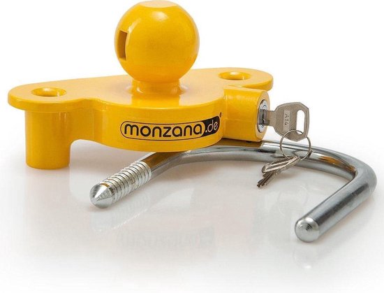 Monzana Disselslot - Verchroomd Staal incl 2 Sleutels - 157x79x150mm