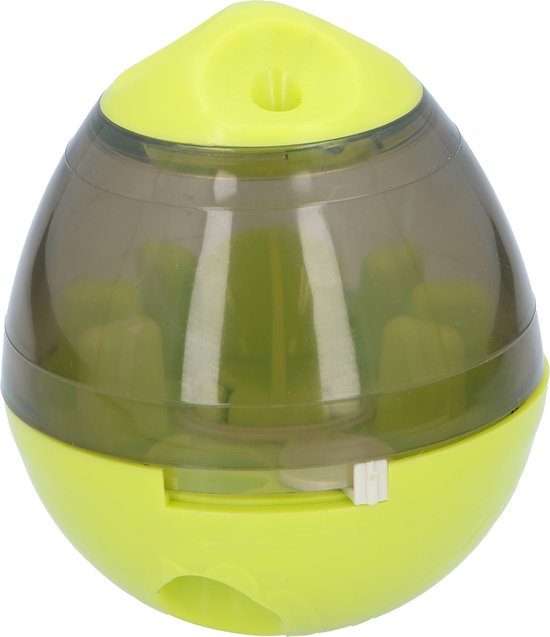 maxxpro Snackbal - Kleine Hond of Kat - Huisdier Speelgoed - Tegen Verveling - Speelbal - Verstelbaar - Groen