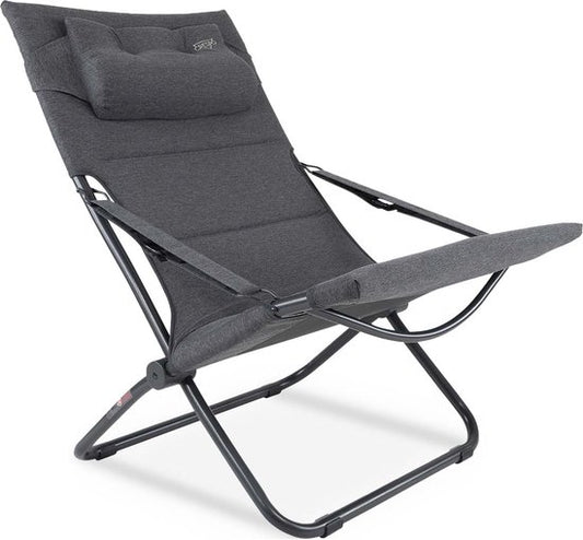 Crespo - Loungestoel - AP/263 - Tex-Supreme - Grijs
