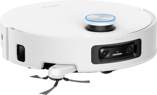 Dreame Aqua 10 Ultra Track Complete - Krachtige 2-in-1 Robotstofzuiger met Zelfreinigende Dweil - Obstakeldetectie en Automatisch Leegstation - 25.000 Pa Zuigkracht – Overwint Drempels tot 6 cm