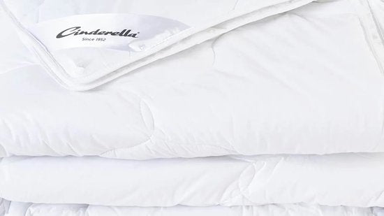 Cinderella Mellow Dekbed Zomer - 1 Persoons - Synthetische Vulling - Katoenen Tijk - Anti-allergie - 140x220 cm