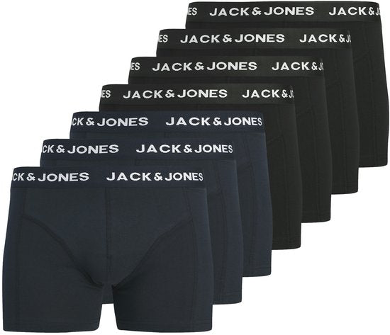 JACK&JONES - JACBRIAN SOLID TRUNKS 7 PACK - Heren - Onderbroeken - XL