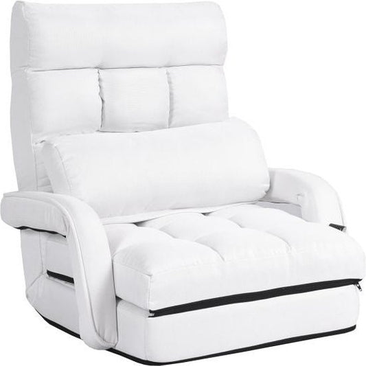 Relaxfauteuil Coast - Verstelbaar - 102x55cm - Wit