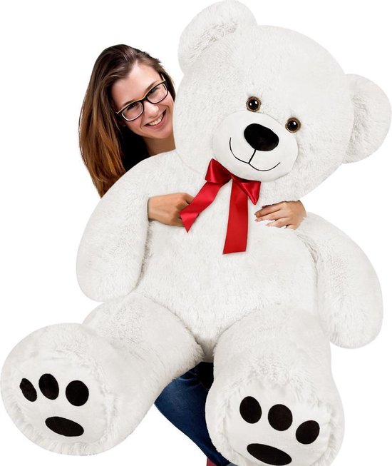 Grote Knuffelbeer - Teddybeer - knuffel - pluche 1,2 mtr groot
