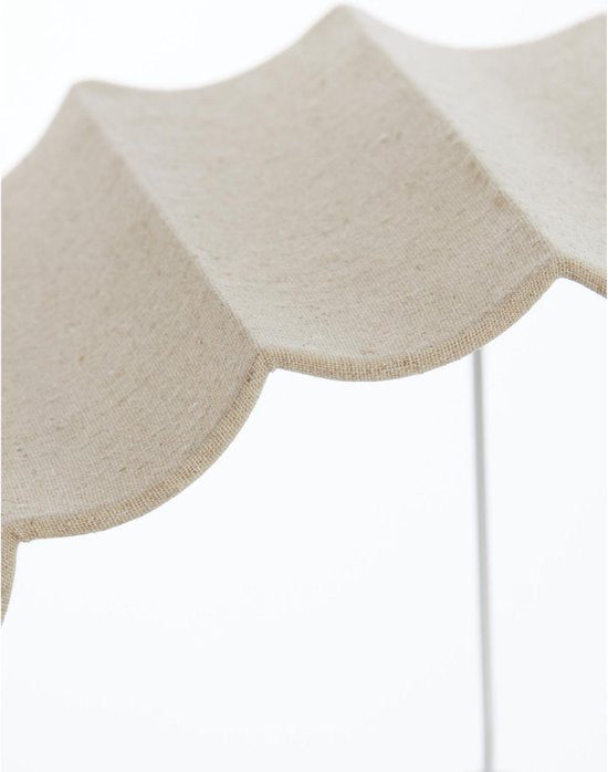 Light & Living Cilinder lampenkap Disli - Crème - Ø40cm - Modern
