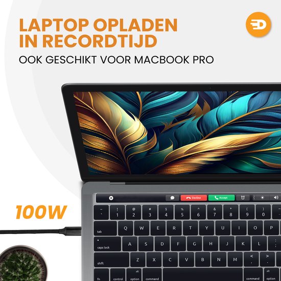 Drivv. USB C naar HDMI Adapter 3 in 1 - HDMI 4K 60hz - USB 3.0 - PDW 100w - Zwart