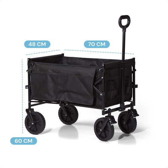 Bolderkar – XL – Opvouwbaar – 100L – Groen