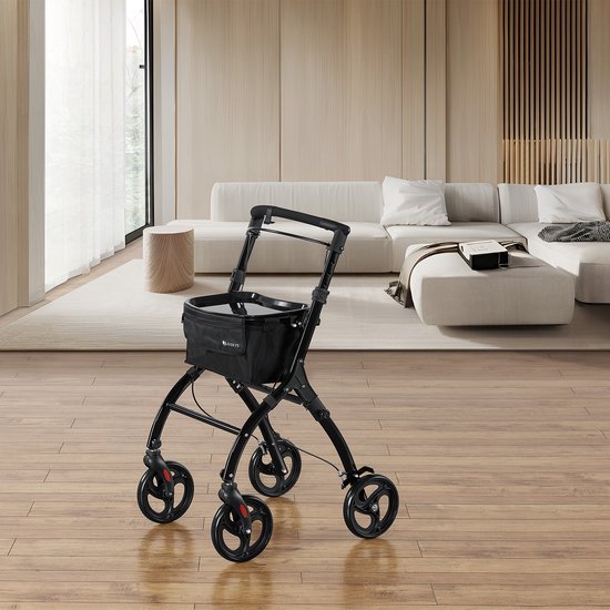 Aluminium Rollator Active - Zwart