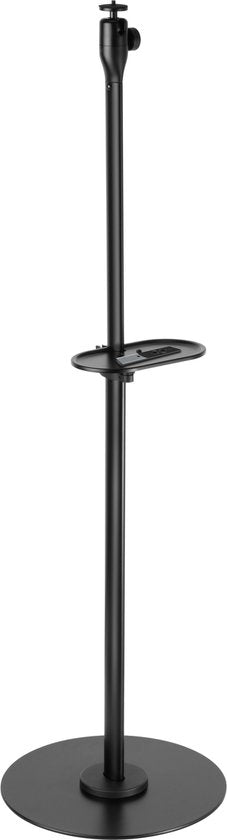 VDD - Beamer Statief - Beamer Beugel - Beamer Standaard - Projector Statief - Beamer Houder - Beamer Tafel - Mediaplank - Kantelbaar - Hoogte Instelbaar - Zwart