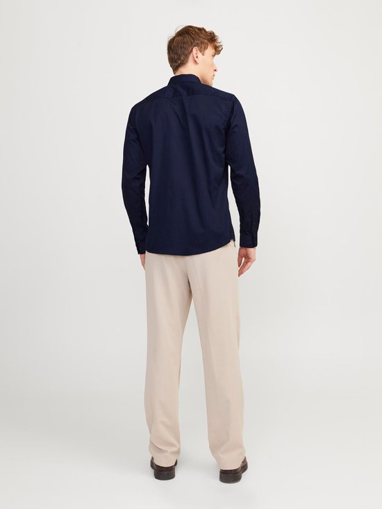 jack & jones Cardiff Shirt - Navy Blazer - Maat L - 12201905