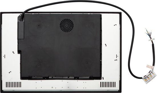 Inventum IKI7735MAT - Inbouw inductie kookplaat - 77 cm - 4 kookzones - Bridgefunctie - 1- of 2-fase - Facetrand voorzijde - Matzwart