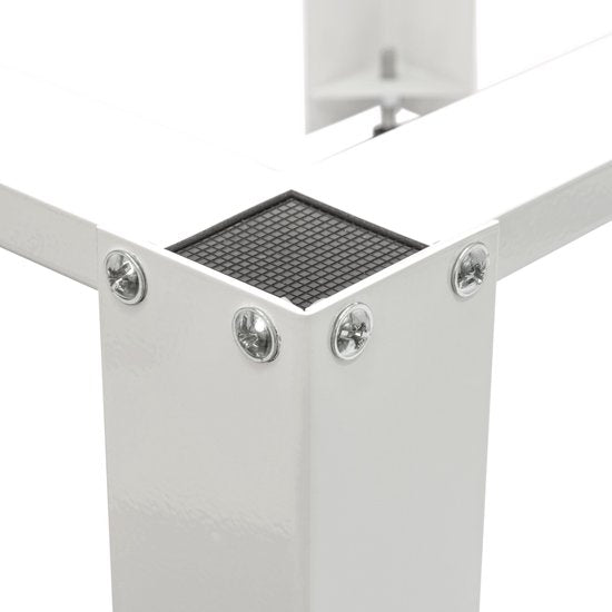 Sanivesk Wasmachineverhoger - Wit – 30 cm – 62 x 53 cm – Metaal