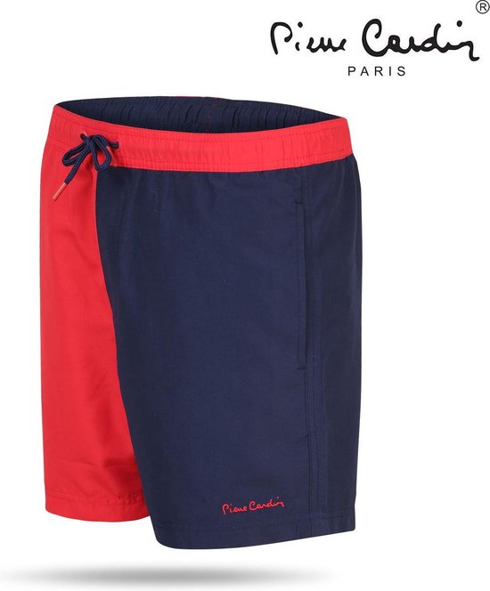 Pierre Cardin Zwembroek Rood/Marineblauw M