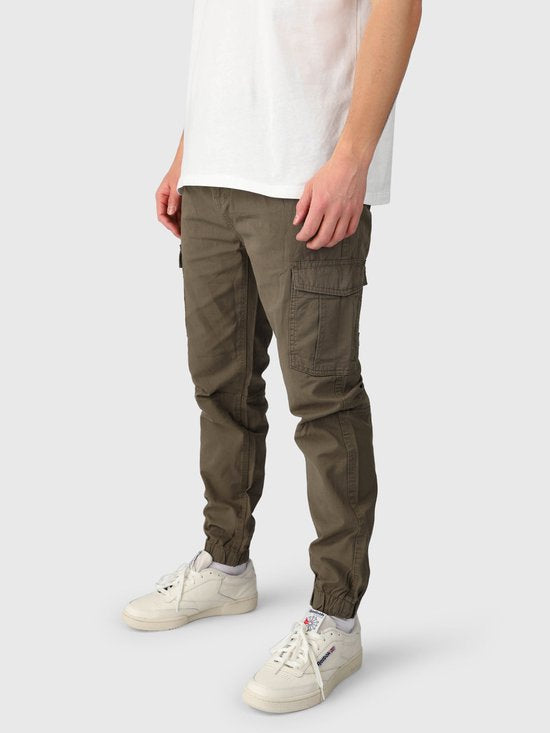 Brunotti - Lansons Herenbroek | Legergroen - XL