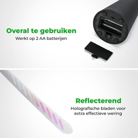 VerminBuster Vliegenverjager voor op tafel - Ecologisch en veilig - Wespenverjager - Vliegenvanger - Vliegenval