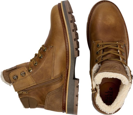 Bullboxer - Laars - Man - Beige - Taupe - 44 - Laarzen