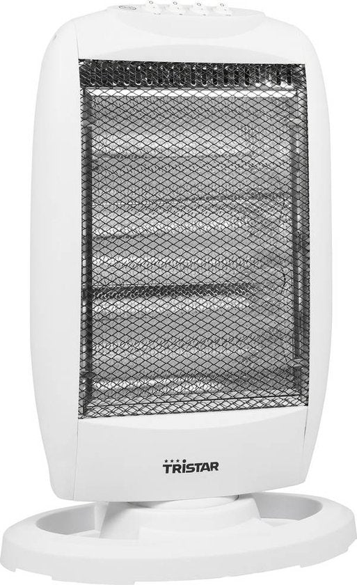 Tristar Straalkachel KA-5129 - Campingkachel - Halogeenverwarming - Warmtebereik 15 m² - 400W, 800W en 1200W