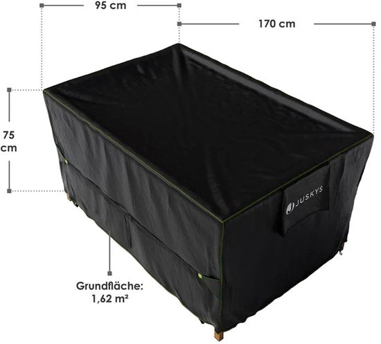 Tuinmeubelhoes CoverSafe Pro - 170 x 95 x 75 cm