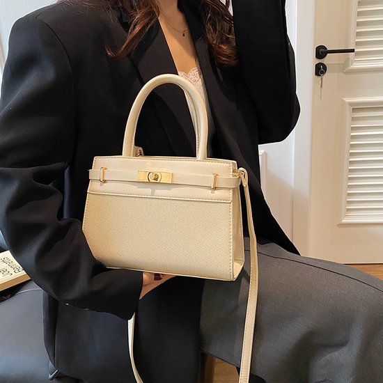 Aramae® - Handtas Dames - Crossbody Tas Dames - Schoudertas Dames - Cadeau voor Vrouwen - Wit