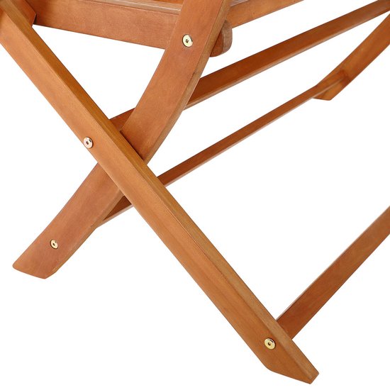 Casaria 2-zits Tuinbank - FSC® Gecertificeerd - 120x90x55 cm Bruin